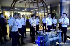 三水区区长李军一行莅临银川柳彬食品设备制造有限公司调研